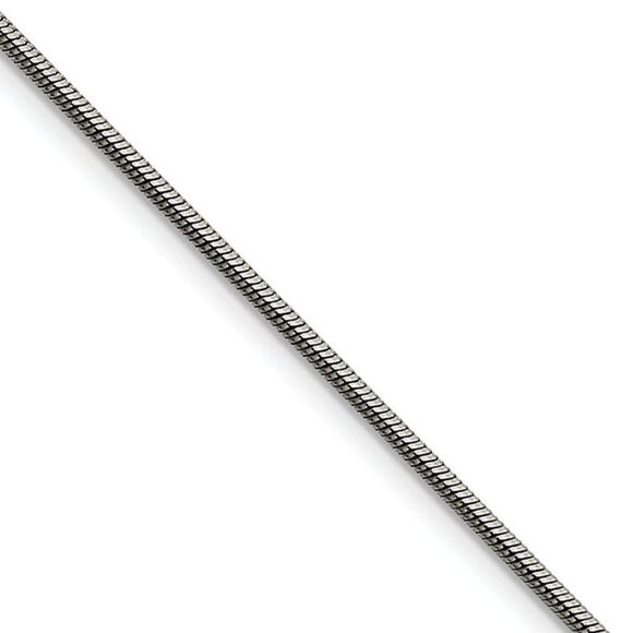 2mm Stainless Steel Snake Chain Necklace 24 Inch